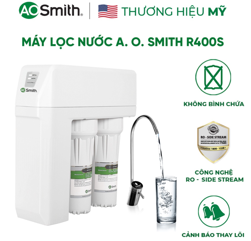 Máy lọc nước A.O Smith R400S