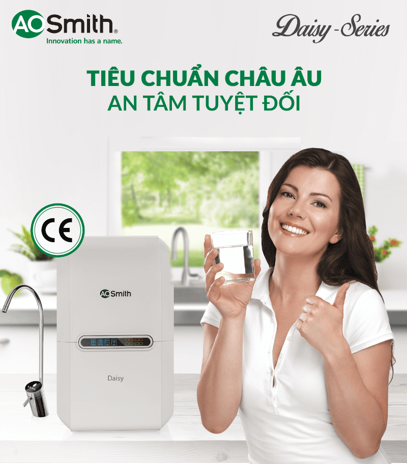 Máy lọc nước A. O. Smith Daisy Plus