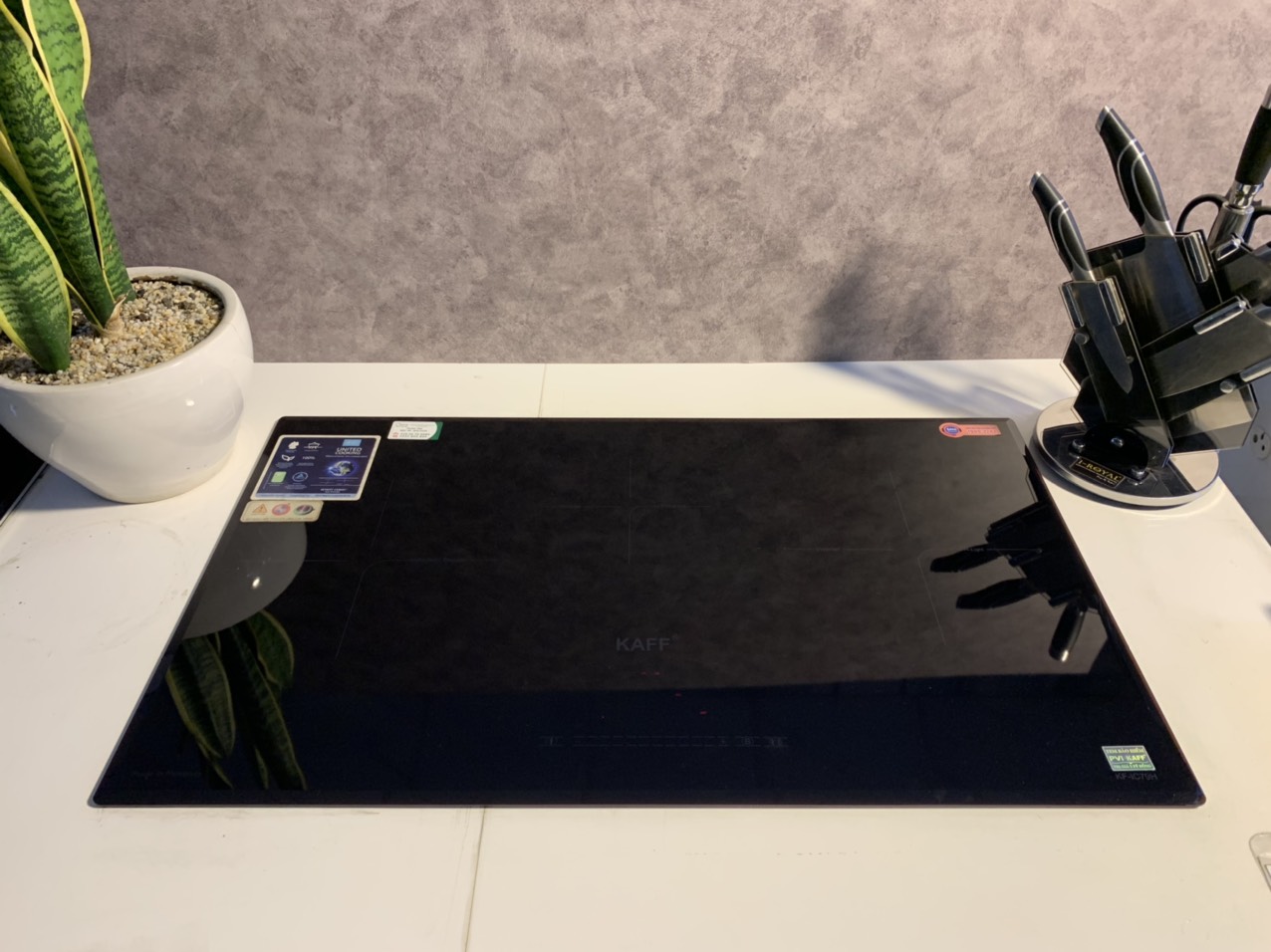 Bếp từ kết hợp hồng ngoại Kaff KF-IC79H