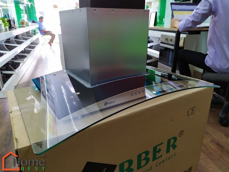 Máy hút khói, hút mùi kính cong Arber AB-TM01