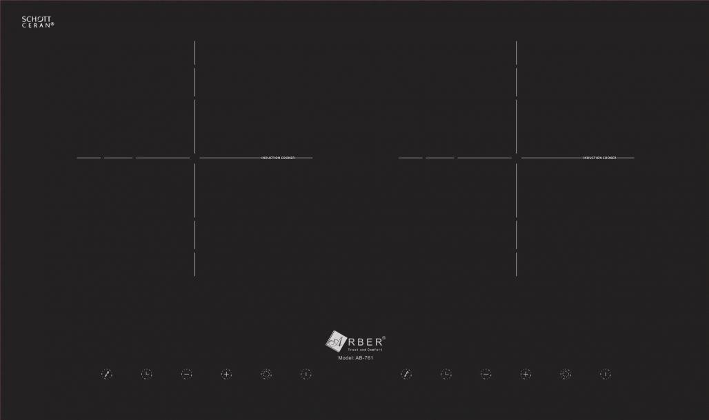 Bếp từ đôi Arber AB-371