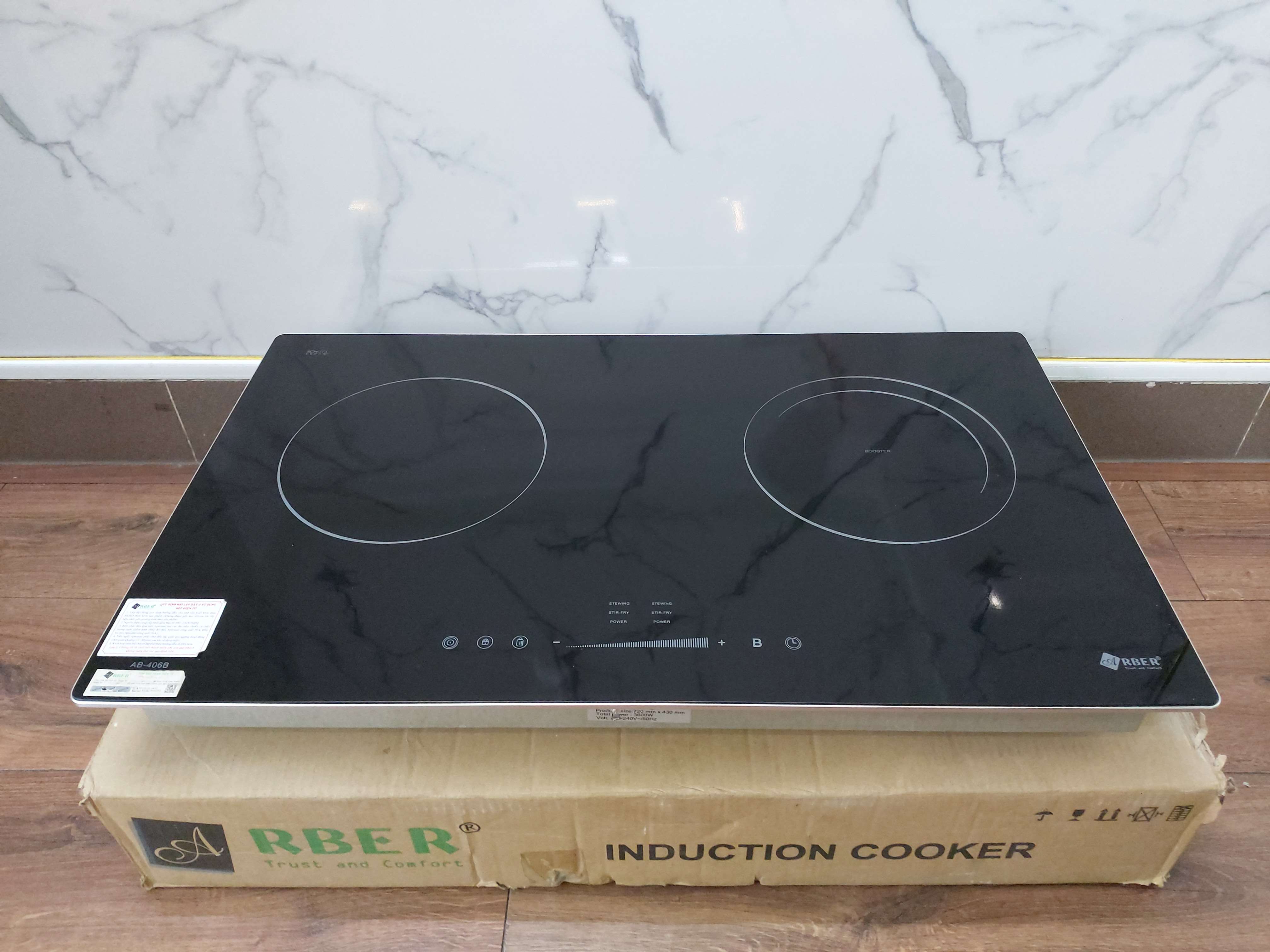 Bếp từ đôi Arber AB-406B