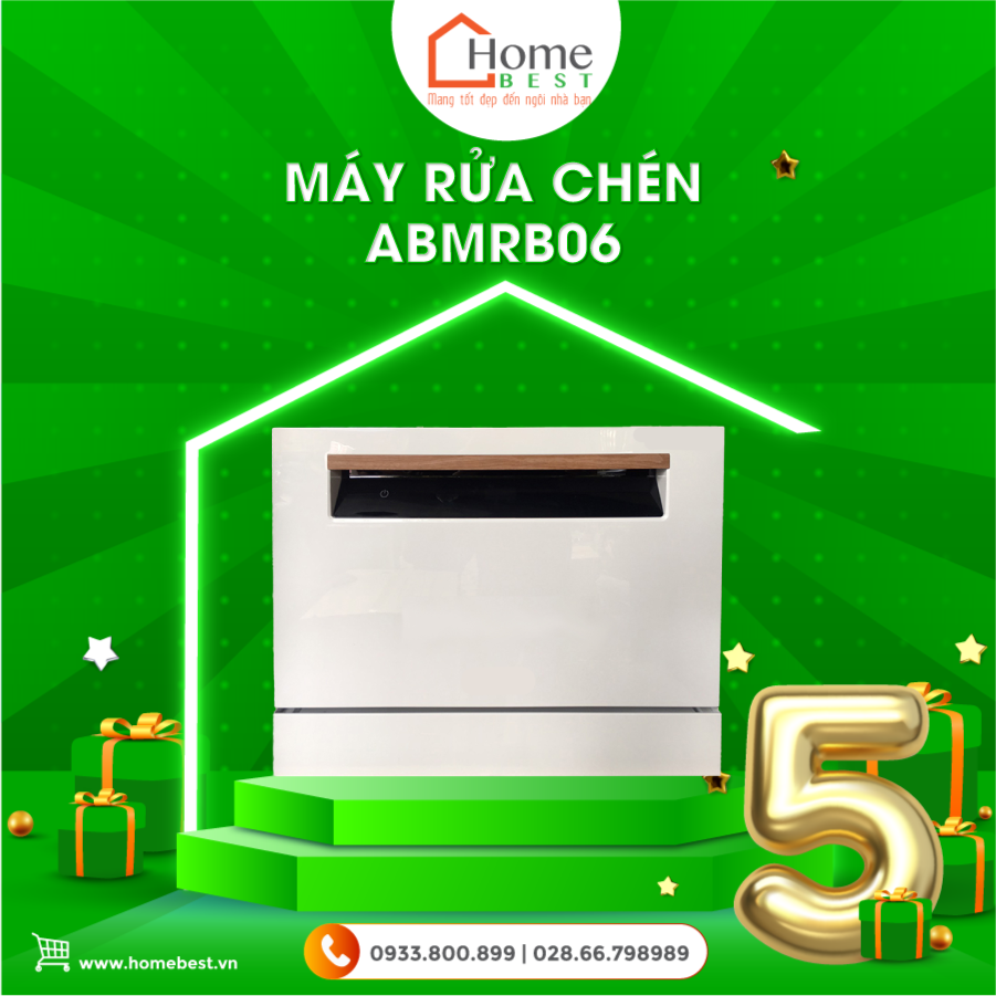 Máy rửa chén bát Arber ABMRB06