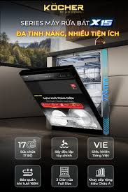 Máy rửa chén Kocher KDEU-X15B