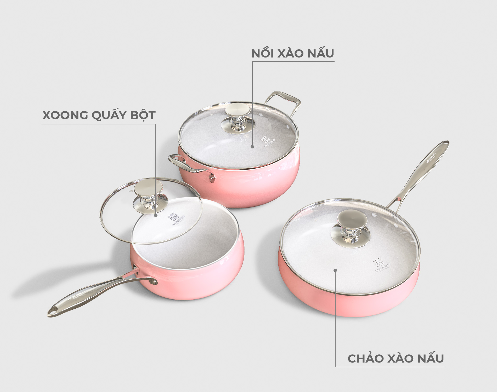 Bộ nồi Hawonkoo CWH-070