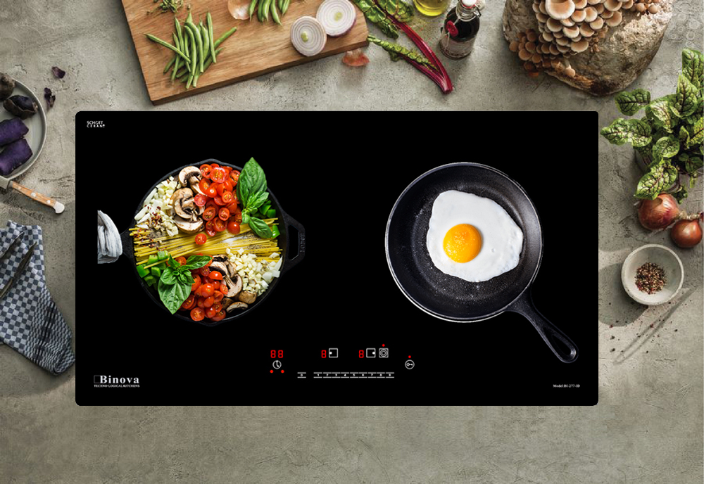 Bếp từ đôi Binova BI-277-ID