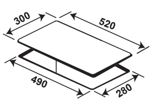 Bếp từ đôi Domino Kaff KF-SM200II