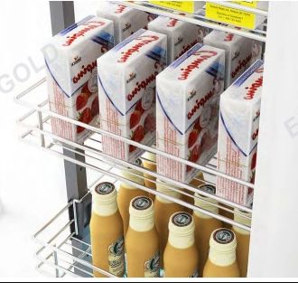 Tủ kho nan 6 tầng cánh rút Eurogold EP90640S