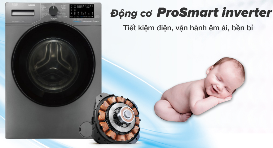Máy giặt Beko 10kg-WCV10648XSTM