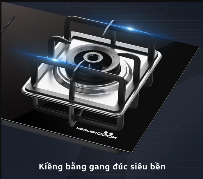 Bếp từ kết hợp gas Keplercook - KL201C