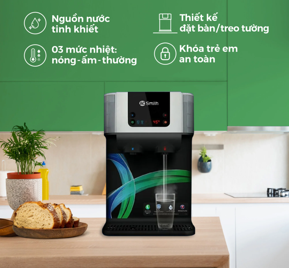 Máy lọc nước A.O Smith ROSS™ ECO-AOC75PUR (NEW)