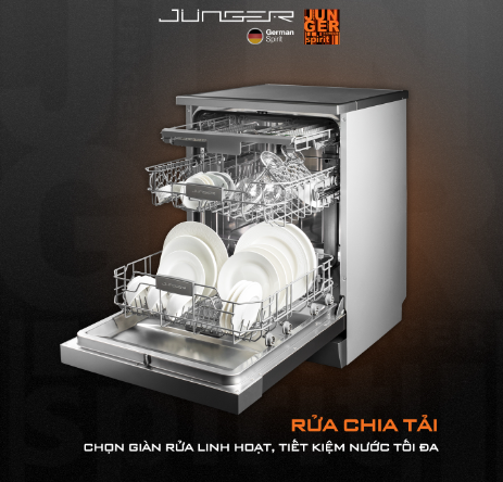 Máy rửa chén Junger LEOPARD DWJ-600 ( 14 Bộ )