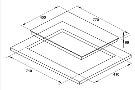 Bếp từ đôi Hafele HC-I772D