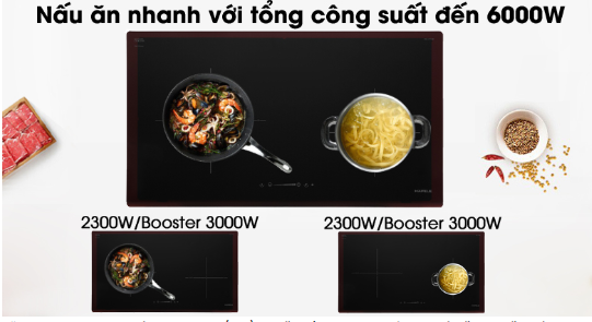 Bếp từ đôi Hafele HC-I772D