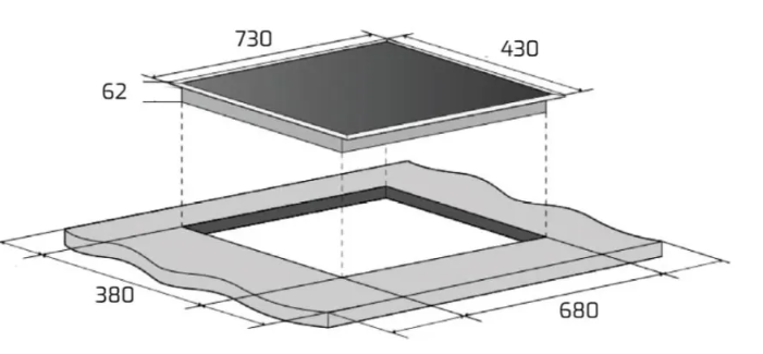 Bếp từ đôi Teka IBC 7320D