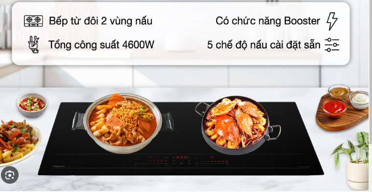 Bếp từ đôi Teka IBC 7320D