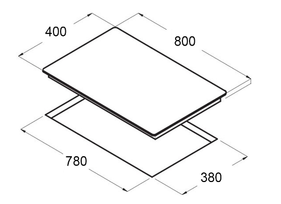 Bếp từ 3 vùng nấu Teka IR 8300 HS