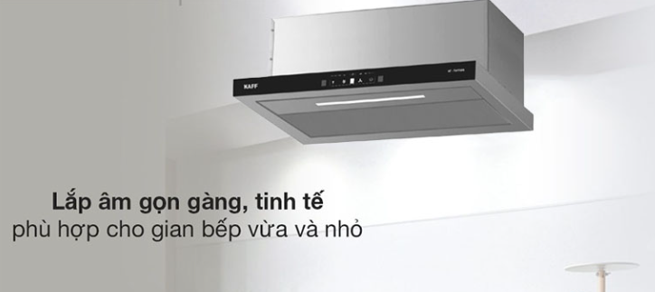 Máy hút khói, hút mùi âm tủ KAFF KF-TH1700S ( Điều khiển cảm ứng vẫy tay )