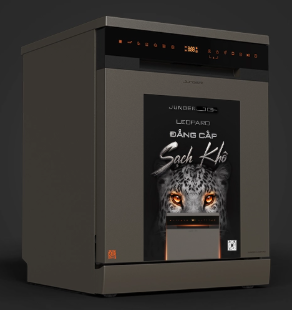 Máy rửa chén Junger LEOPARD DWJ-163 - MS ( 15 Bộ )