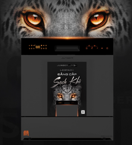 Máy rửa chén Junger LEOPARD DWJ-136 - VG ( 13 Bộ )
