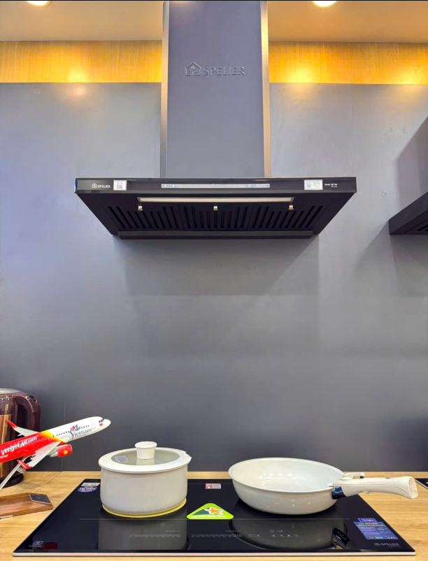 Máy hút khói, hút mùi kính ngang Spelier SP 109 FC LUX ( Điều khiển cảm ứng vẫy tay )