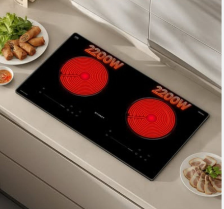 Bếp điện hồng ngoại đôi Canzy CZ - HN001