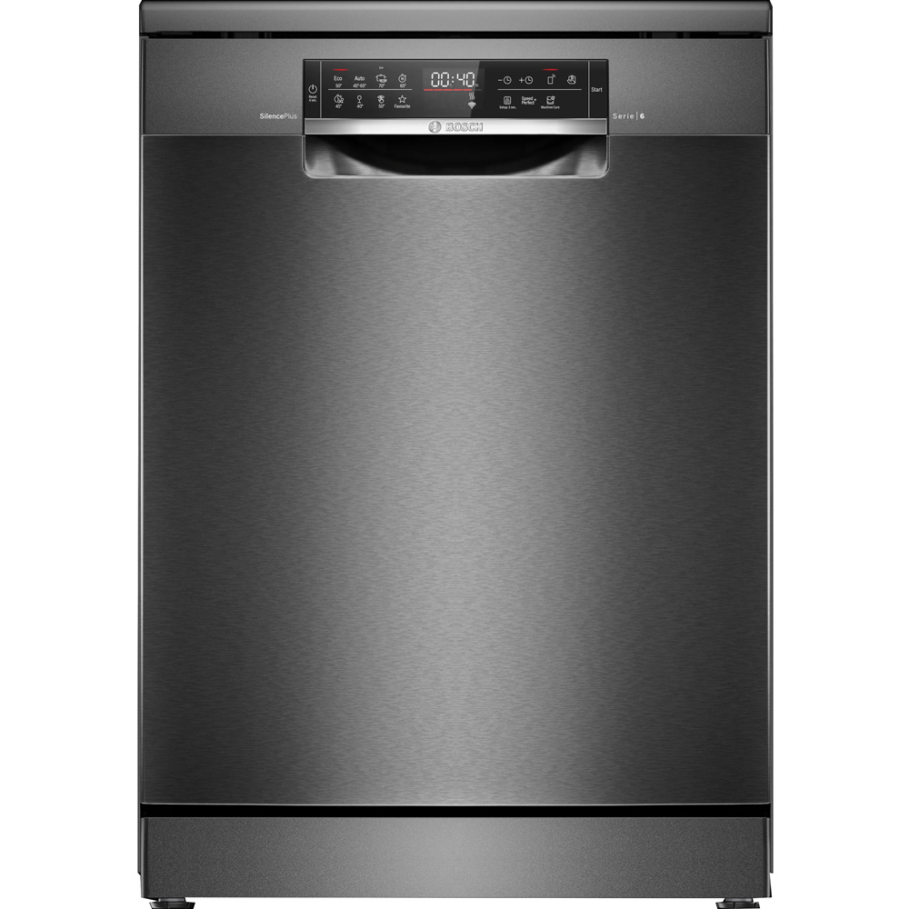 Máy rửa chén bát độc lập Bosch SMS6ECC00E Serie 6 Màu Đen