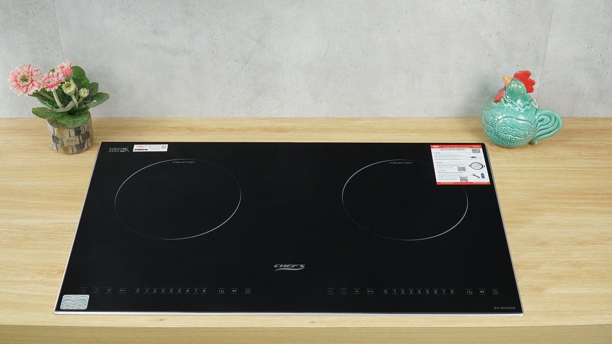 Bếp từ đôi Chefs EH-DIH206