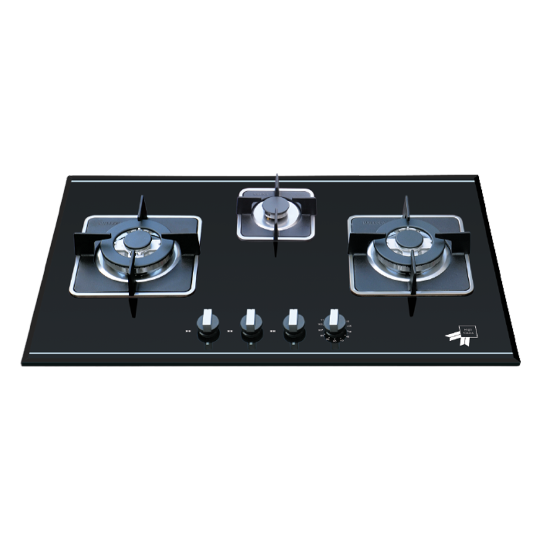 Bếp gas âm 3 vùng nấu Malloca AS 9403B