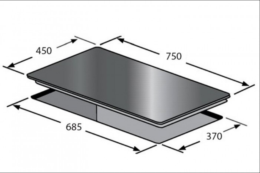 Bếp từ đôi Canzy CZ-9898DP