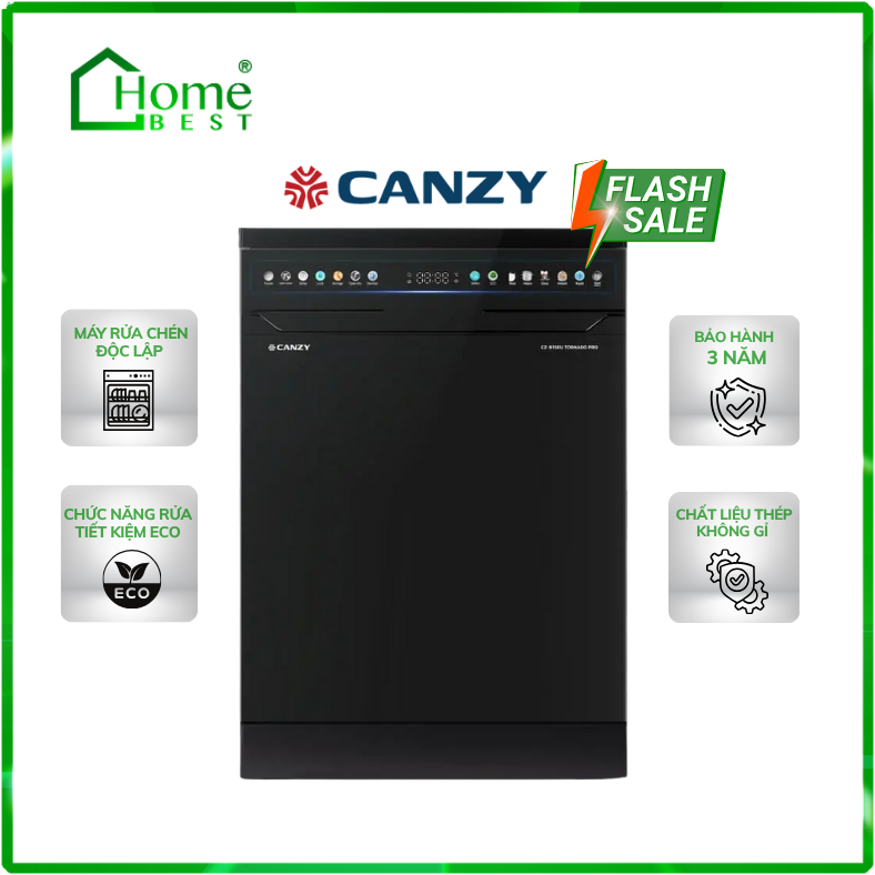 Máy rửa chén Canzy CZ B15EU TORNADO PRO