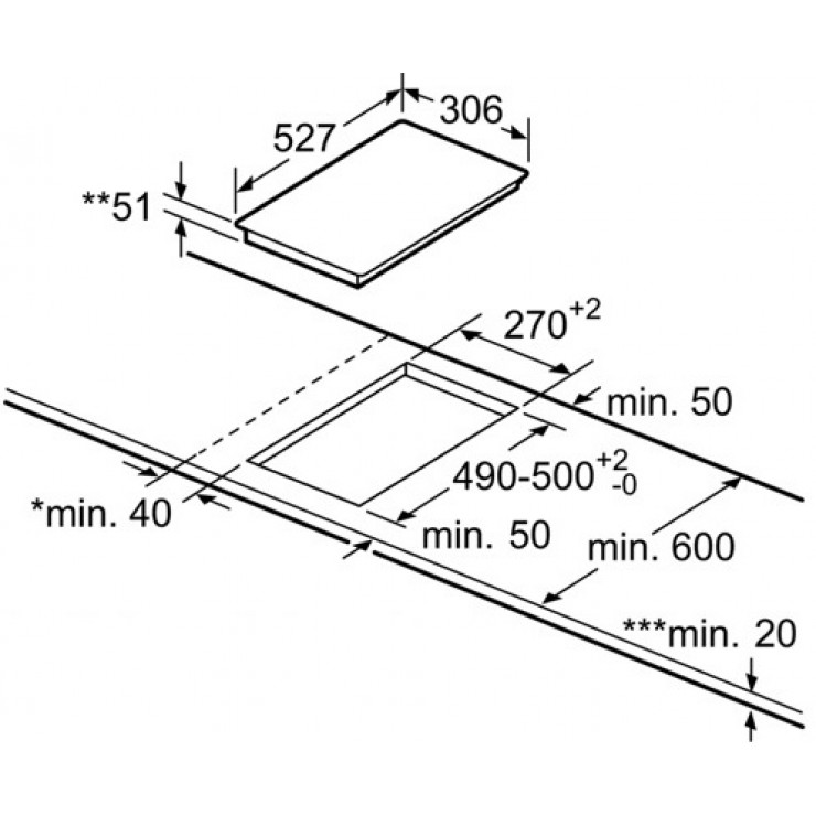 Bếp hồng ngoại 3 vùng nấu Bosch HMH.PKK611B17E