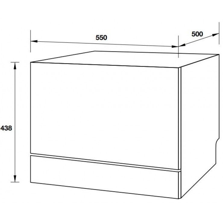 Máy rửa chén bát Hafele HDW-T50A (538.21.190)