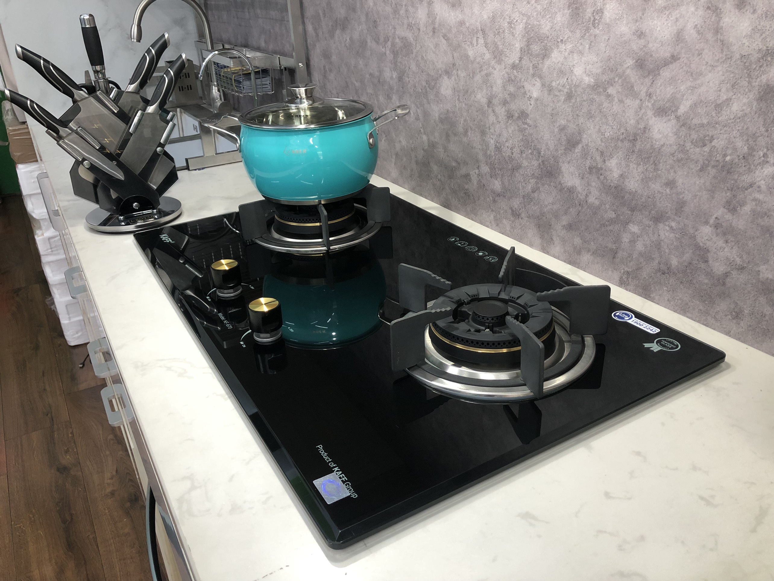 Bếp gas âm KAFF KF-670