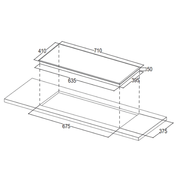 Bếp từ đôi Bauer BE 325S