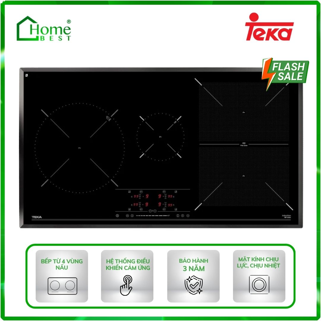 Bếp điện từ 4 vùng nấu Teka IRF 9430