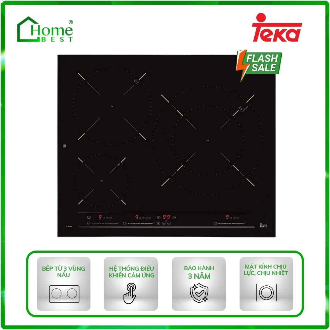 Bếp từ 3 vùng nấu Teka IR 6320