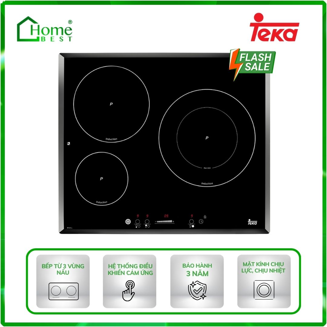Bếp từ 3 vùng nấu Teka IRS 631
