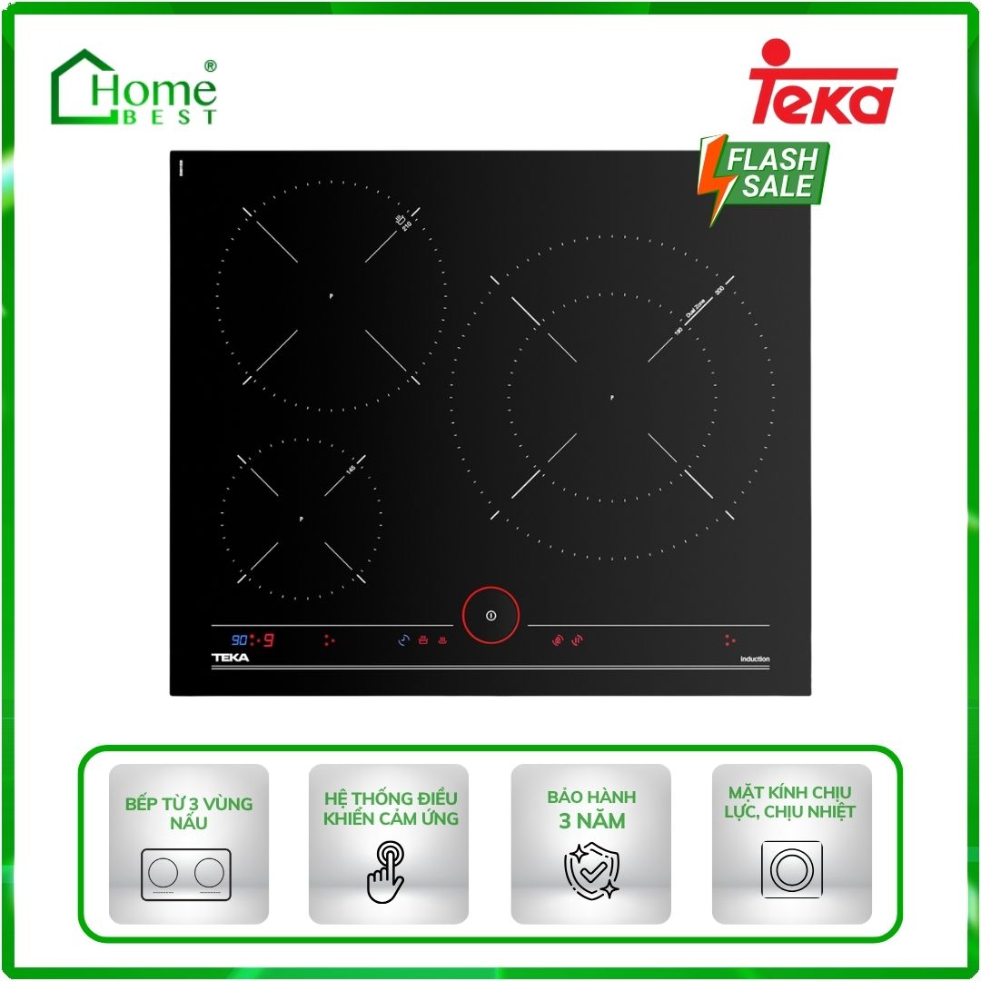 Bếp từ 3 vùng nấu Teka IT 6350 iKNOB