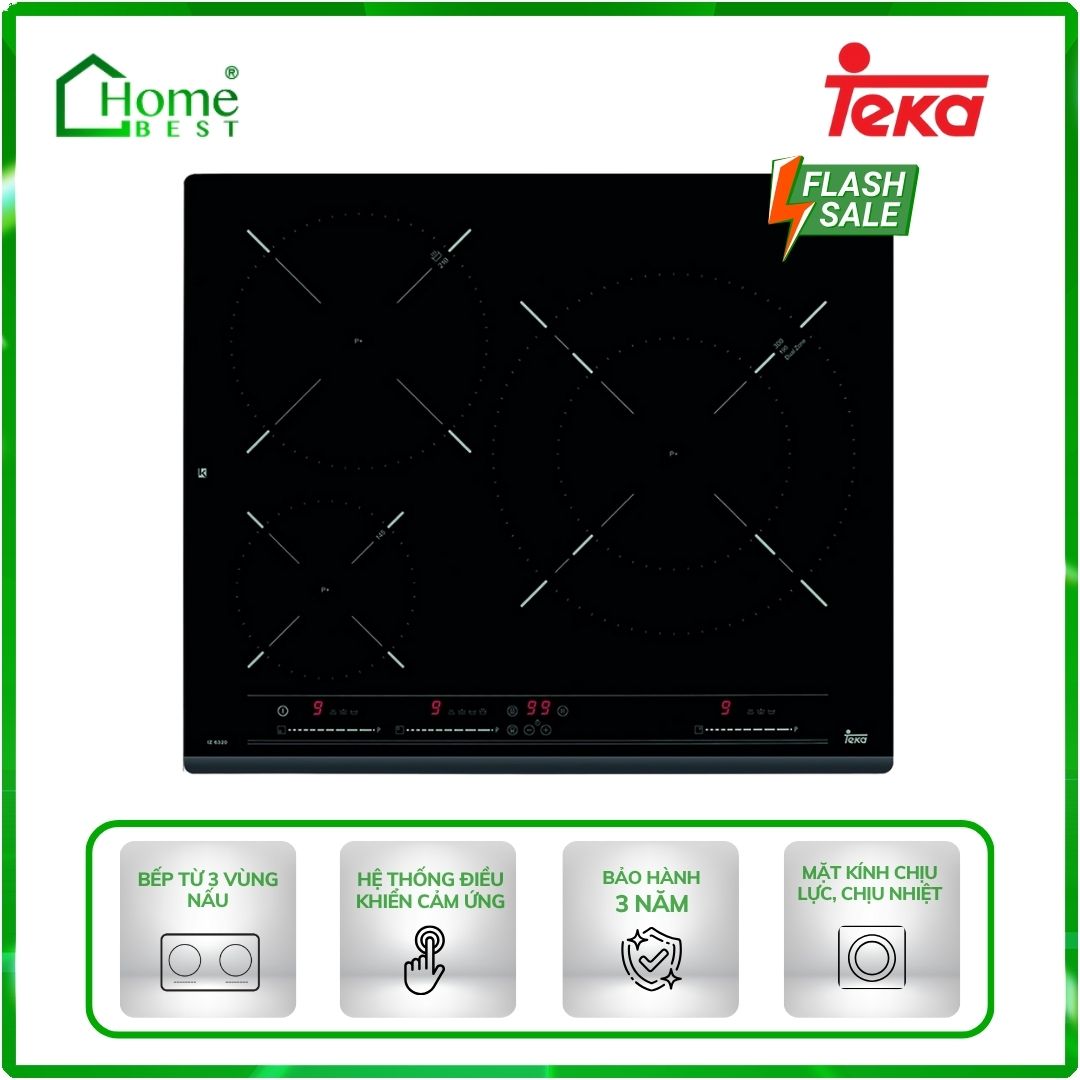 Bếp từ 3 vùng nấu Teka IZ 6320