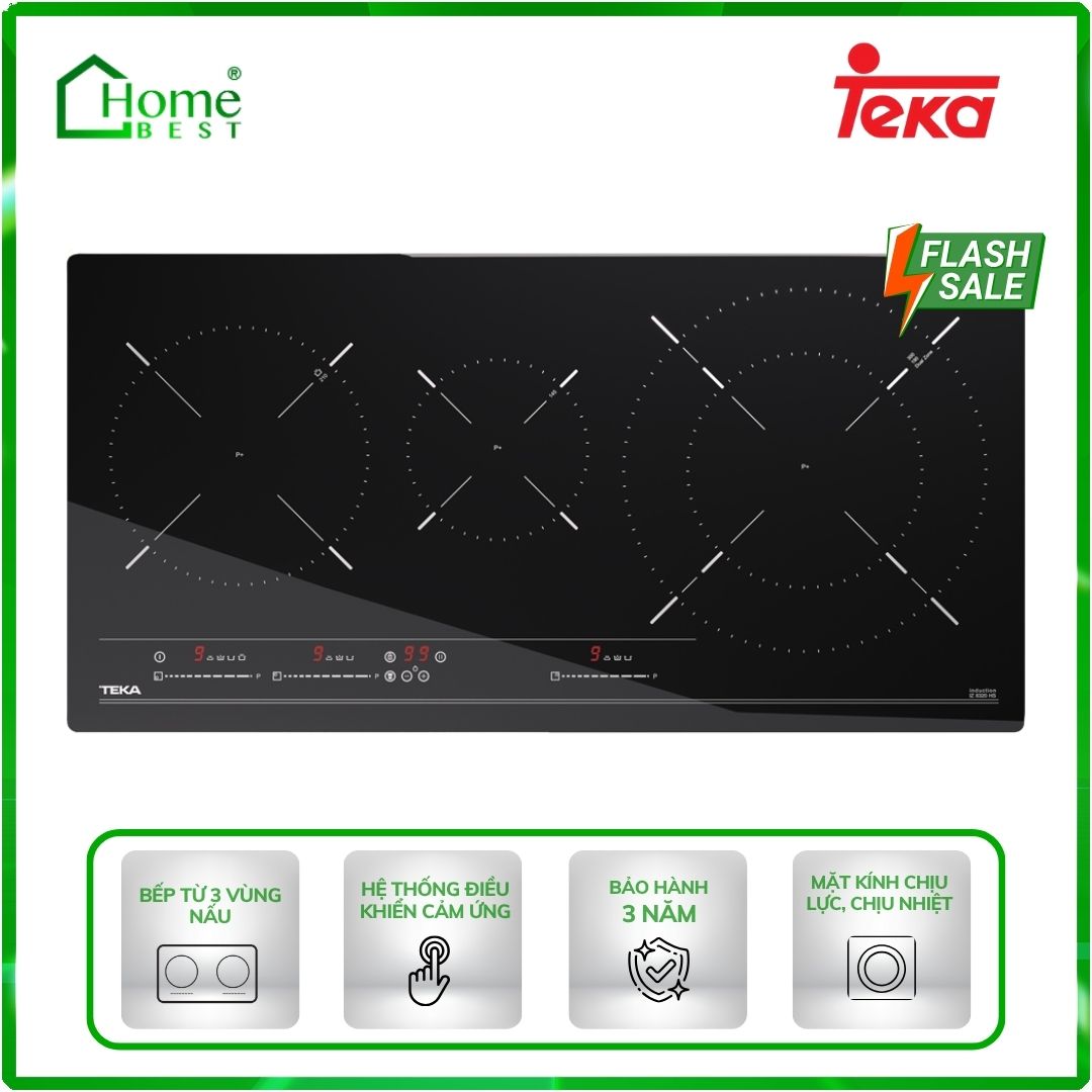 Bếp từ 3 vùng nấu Teka IZ 8320 HS