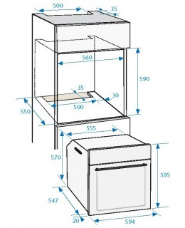 Lò nướng âm tủ Beko BBIM12300X