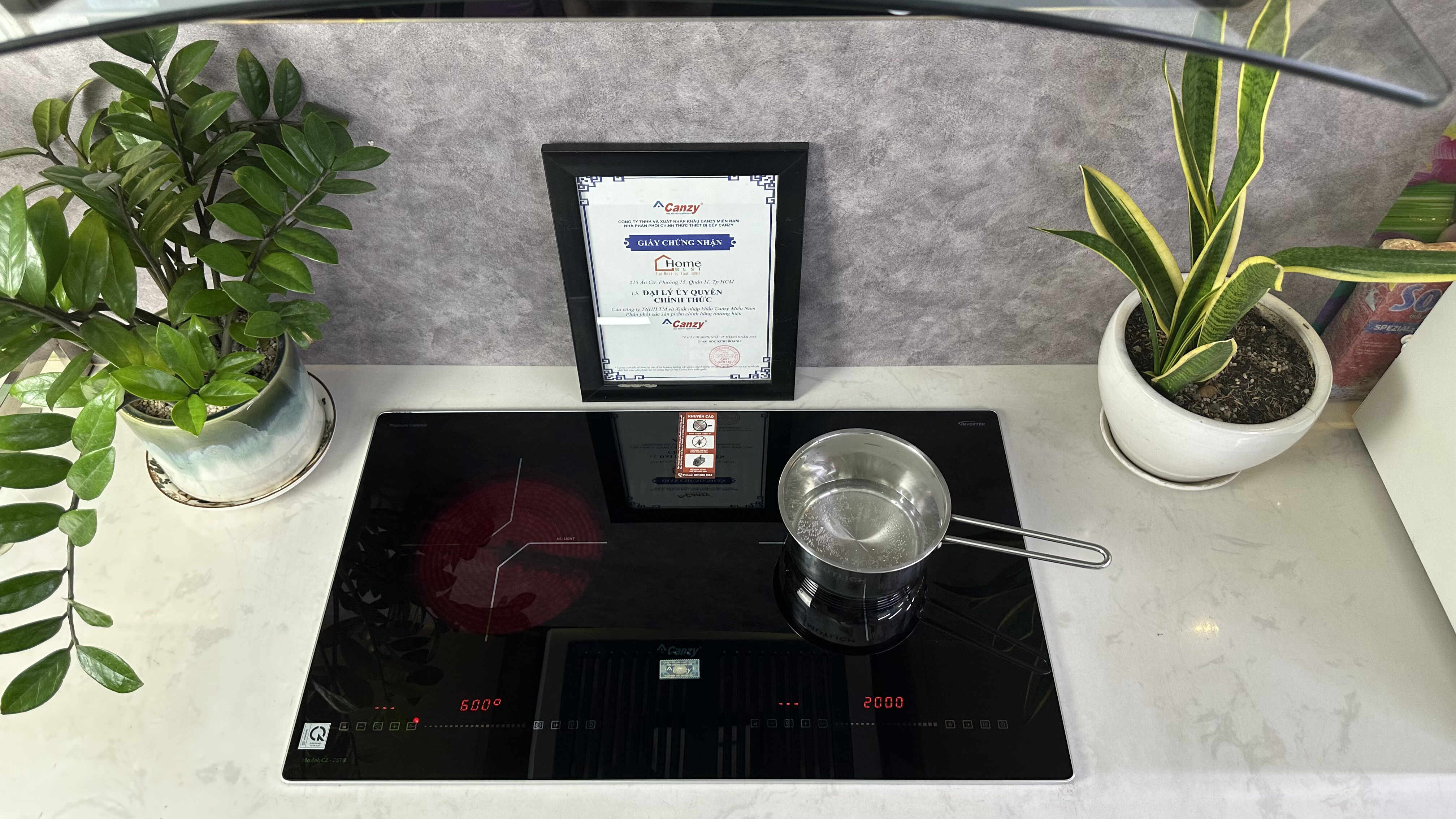(Combo) Bếp từ kết hợp hồng ngoại Canzy CZ 75T8