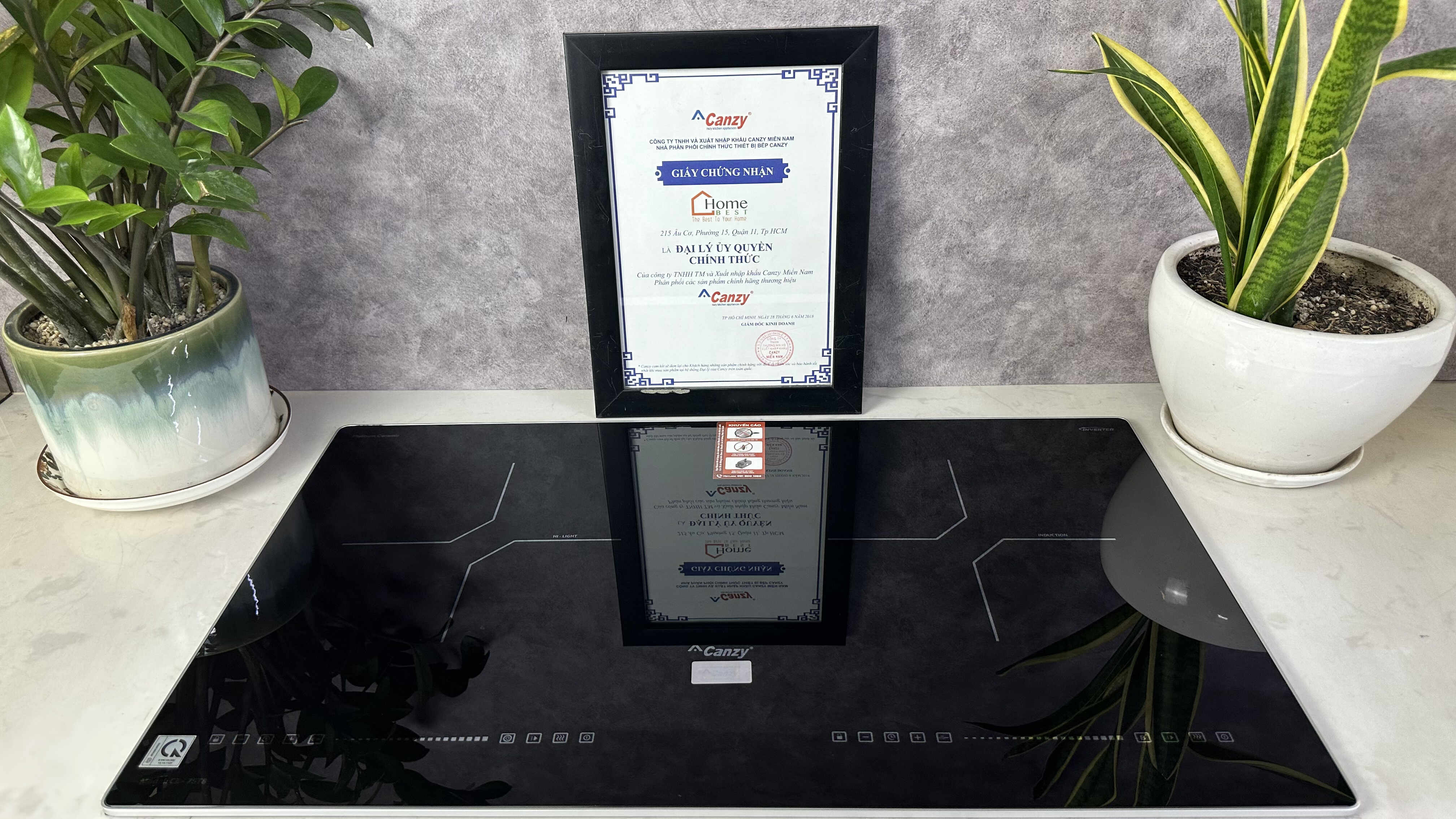 Bếp từ kết hợp hồng ngoại Canzy CZ 75T8