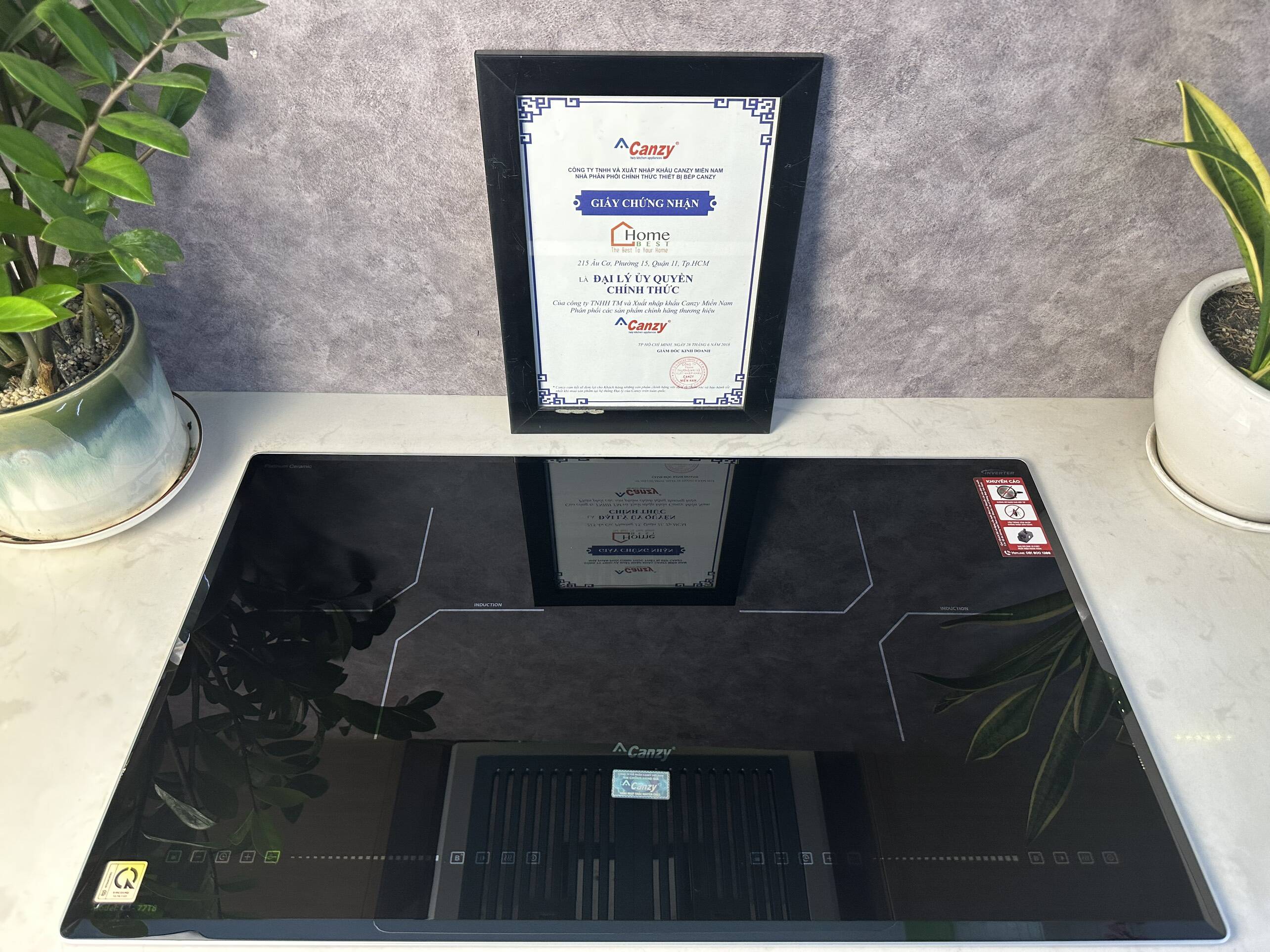 Bếp từ đôi Canzy CZ 77T8