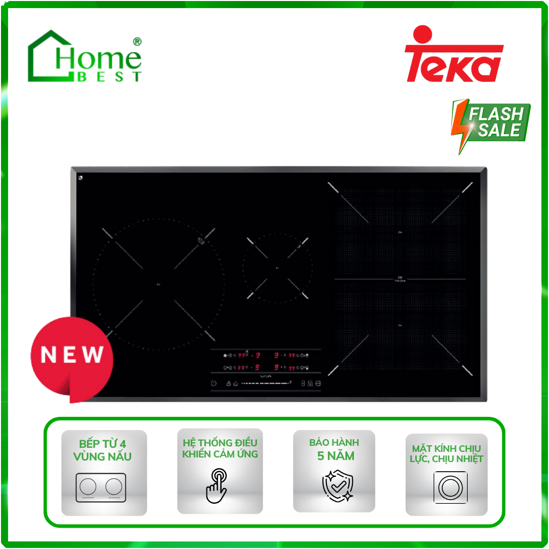 Bếp điện từ 4 vùng nấu Teka IRF 9430