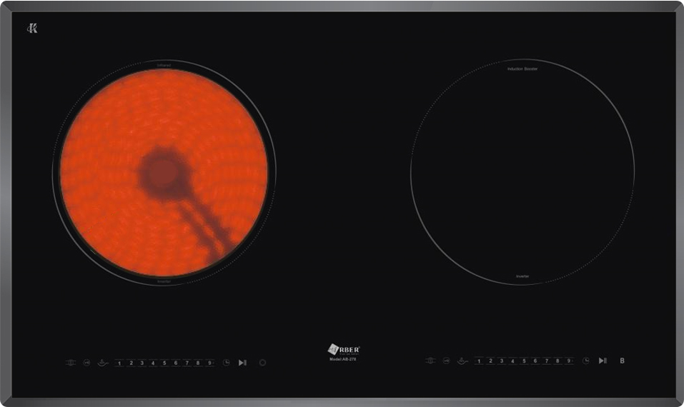 Bếp điện từ kết hợp hồng ngoại Arber AB-278