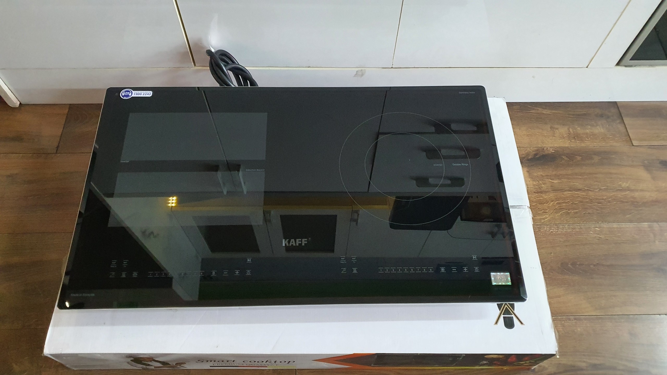 (Combo) Bếp từ kết hợp hồng ngoại Kaff KF-FL6996IH (New 2025)