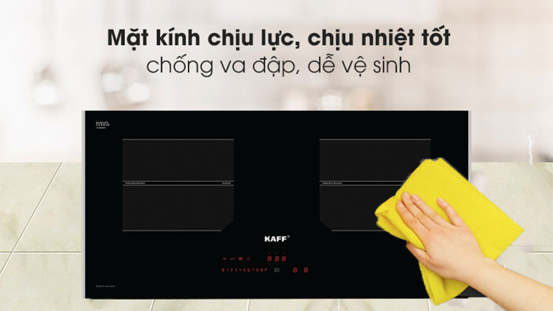 (Combo) Bếp điện từ đôi Kaff KF-HD28II Combo