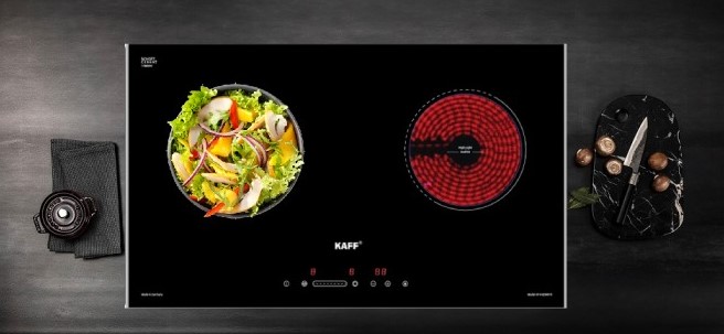 (Combo) Bếp từ kết hợp hồng ngoại Kaff KF-EG900IH
